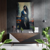 Rebel Look Brushed Aluminum Dibond Wall Art.